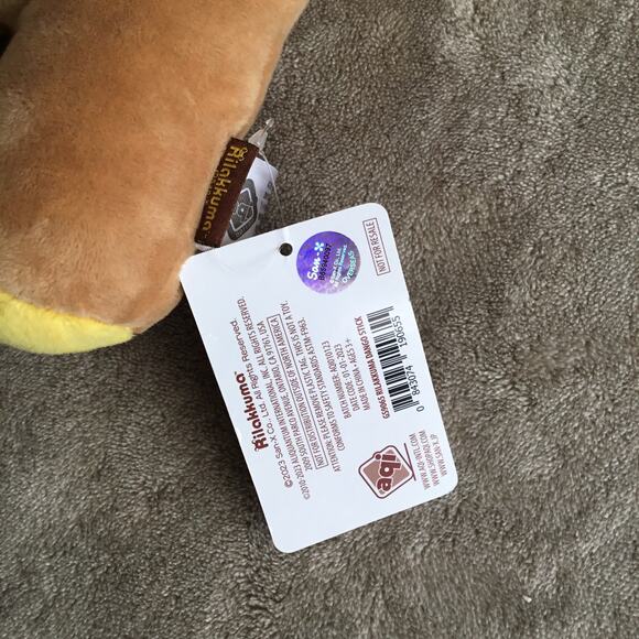 Round 1 San-x Rilakkuma Korilakkuma Pancake Dango Stick Plush Doll Toy New 15” - Picture 5 of 7